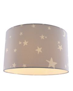 Grijze kinderlamp Stars