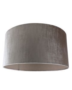 50 cm velours grijze lampenkap, Rody