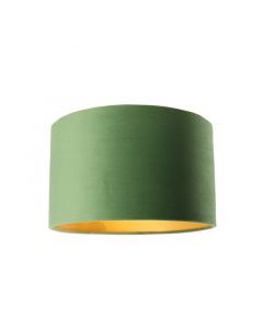 Groen met gouden plafondlamp Krista, 30cm
