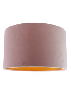 Roze met gouden plafondlamp Krista, 30cm