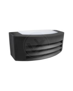 Zwarte buitenlamp Mingus, aluminium, IP54