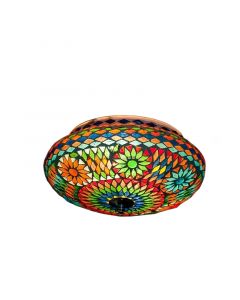 Veelkleurige oosterse plafonnière mozaïek, Mimoun
