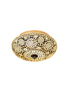 Transparante oosterse plafonnière mozaïek, Mimoun