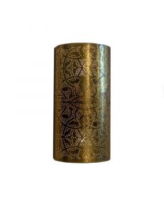 Gouden oosterse wandlamp filigrain, Israe