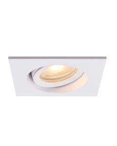 Aluminium badkamer inbouwspot wit, Jorin, IP65