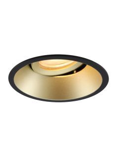 Aluminium inbouwspot goud, Tyron