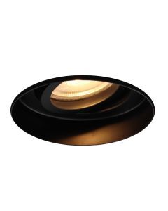 Aluminium trimless inbouwspot zwart, Royce