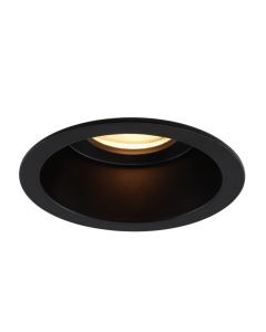 Aluminium inbouwspot zwart, Tyron