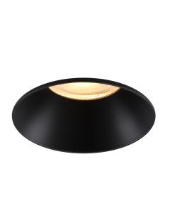 Aluminium trimless inbouwspot zwart, Sanaz