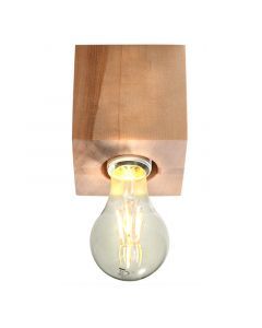 Landelijke opbouwspot Anniko, bruin, hout