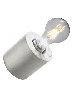 Betonnen wandlamp Anela, grijs