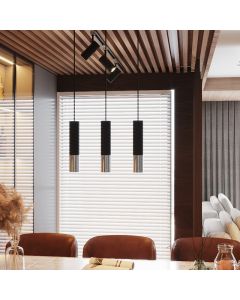 Moderne hanglamp Hediye, chroom, aluminium, 3L