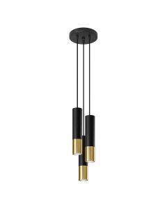 Moderne hanglamp Hediye, goud, aluminium, 3L