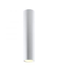 Witte opbouwspot Harley, aluminium, 40 cm