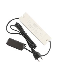 Verdeelbox met transformator voor plug and play verandaverlichting