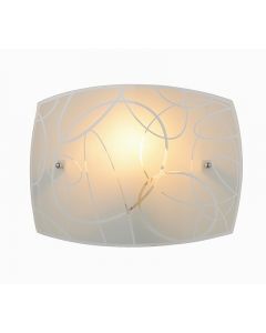 Moderne wandlamp Antoine, Wit