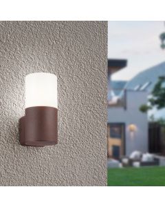 Roestkleurige buitenlamp modern, Fjelso, IP44