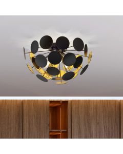 Zwarte plafonnière modern, Xinhe