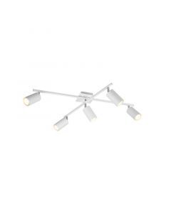 Witte plafonnière modern, Kaso