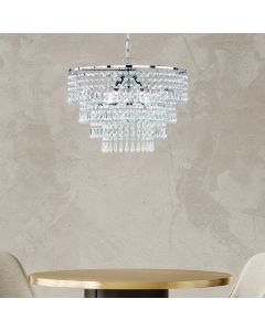 Chromen hanglamp design, Allison