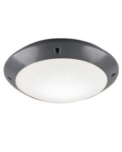 Antraciet plafondlamp Gandrup, Modern