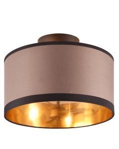 Taupe plafonnière modern, Denley