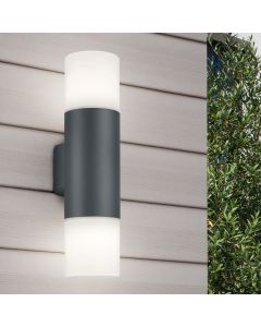 Antraciete buitenlamp modern, Fjelso, IP44