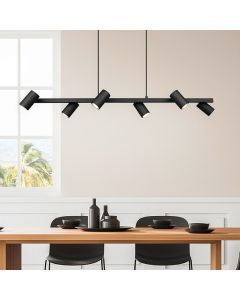 Zwarte hanglamp modern, Kaso