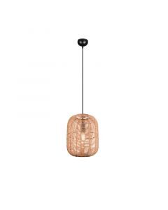 Vintage hanglamp Elham, zwart