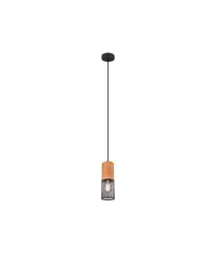 Vintage hanglamp Jessica, zwart