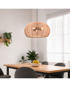 Rotan hanglamp bruin, Nesrine