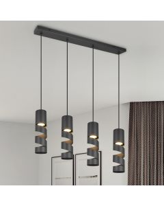 Zwarte hanglamp design, Marouan