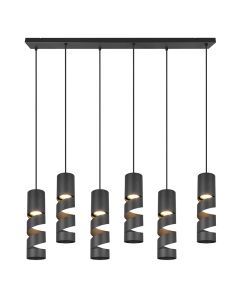 Zwarte hanglamp design, Marouan