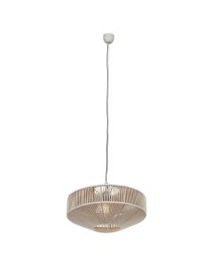 Crème hanglamp landelijk, Martyn