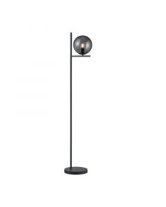 Antraciete vloerlamp modern, Silkis, met schakelaar