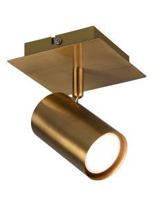 Bronzen plafondspot modern, Kaso