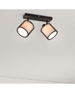 Antraciete plafondspot modern, Mirle