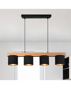 Moderne hanglamp hout, Keltoum