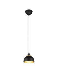 Zwarte hanglamp industrieel, Sylvano