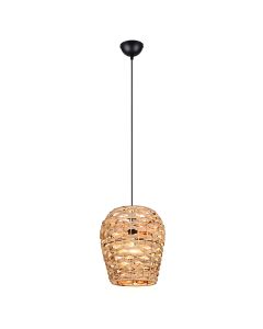 Rotan hanglamp bruin, Lycke