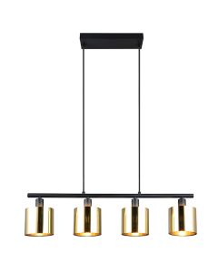 Gouden hanglamp design, Loeka