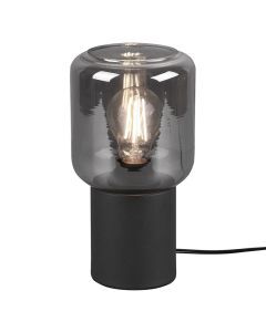 Moderne tafellamp Gail, zwart