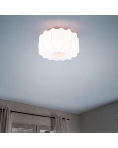Witte plafondlamp modern, Metehan