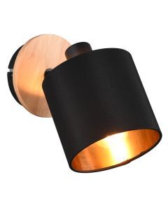 Bruine wandspot modern, Koge