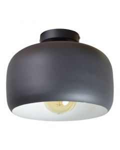Plafondlamp Redking, Vintage zwart