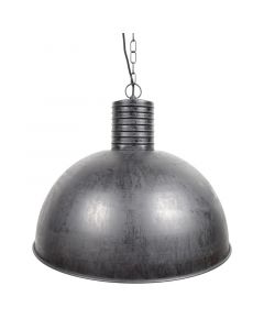Zwarte, industriële hanglamp Fejay