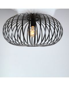 Industriële plafondlamp zwart, Balloon