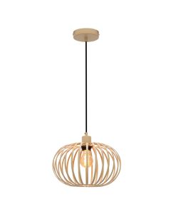 Industriële hanglamp zandkleur, Lieve