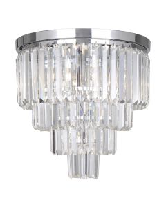 Design plafondlamp chroom, Kajol