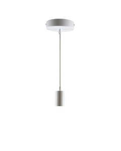 Aluminium hanglamp zonder kap wit, Rika
